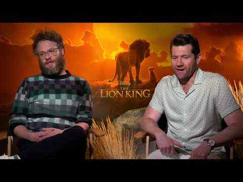 The Lion King - Seth Rogen & Billy Eichner Interview