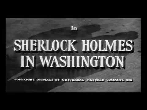 Sherlock Holmes in Washington - trailer