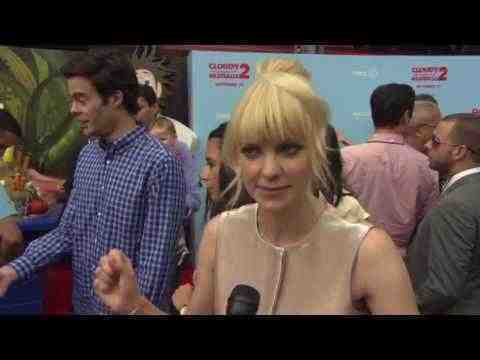 Cloudy with a Chance of Meatballs 2 - Anna Farris Movie Interview