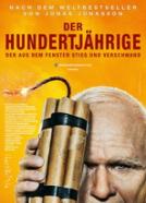 <b>Love Larson, Eva von Bahr</b><br>Der Hundertjährige, der aus dem Fenster stieg und verschwand (2013)<br><small><i>Hundraåringen som klev ut genom fönstret och försvann</i></small>