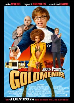 Austin Powers in Goldständer